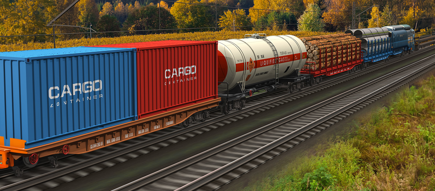 El tren como medio de transporte complementario al camión.