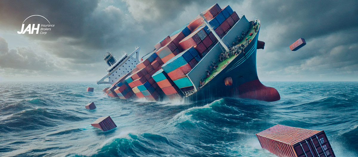 Sinking of ships on maritime transportation